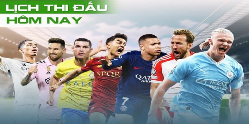 Cập nhật chính xác lịch thi đấu bóng đá